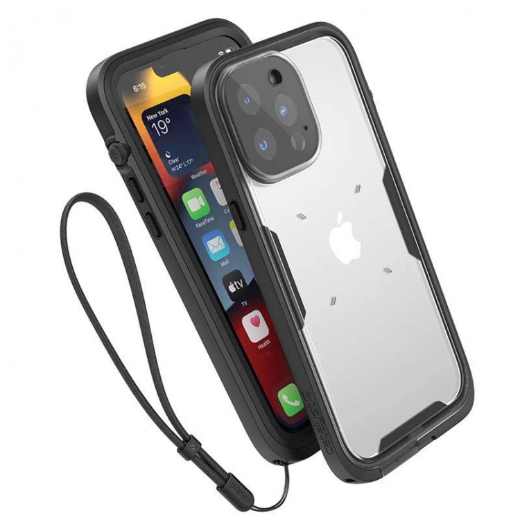 Θήκη Catalyst Αδιάβροχη προστασίας Total Protection για iPhone 13 Pro MAX 6.7 - ΜΑΥΡΟ - CATIPHO13BLKL